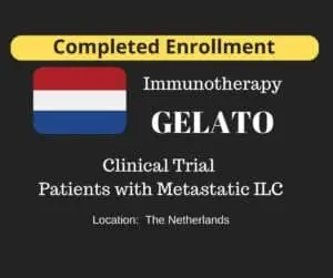 Gelato trial with Dutch Flag marked completed