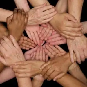 Patient Advocate Advisory Board - photo of hands on top of each other