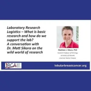 Advocate Chat intro slide with Dr. Matt Sikora
