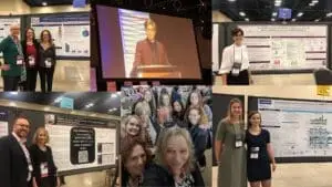 ILC advocates and ILC researchers gather for a meetup at SABCS 2022. Photo courtesy of Diane Mapes.