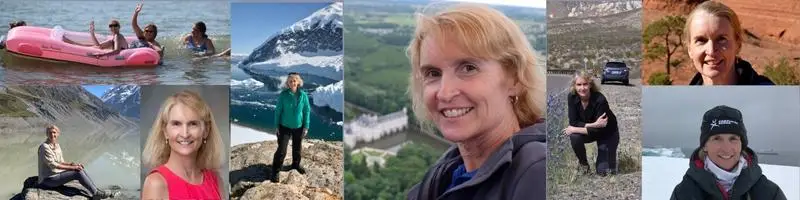 collection of photos of Deb Mueller
