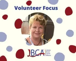 Headshot of Gitte in Volunteer Focus frame