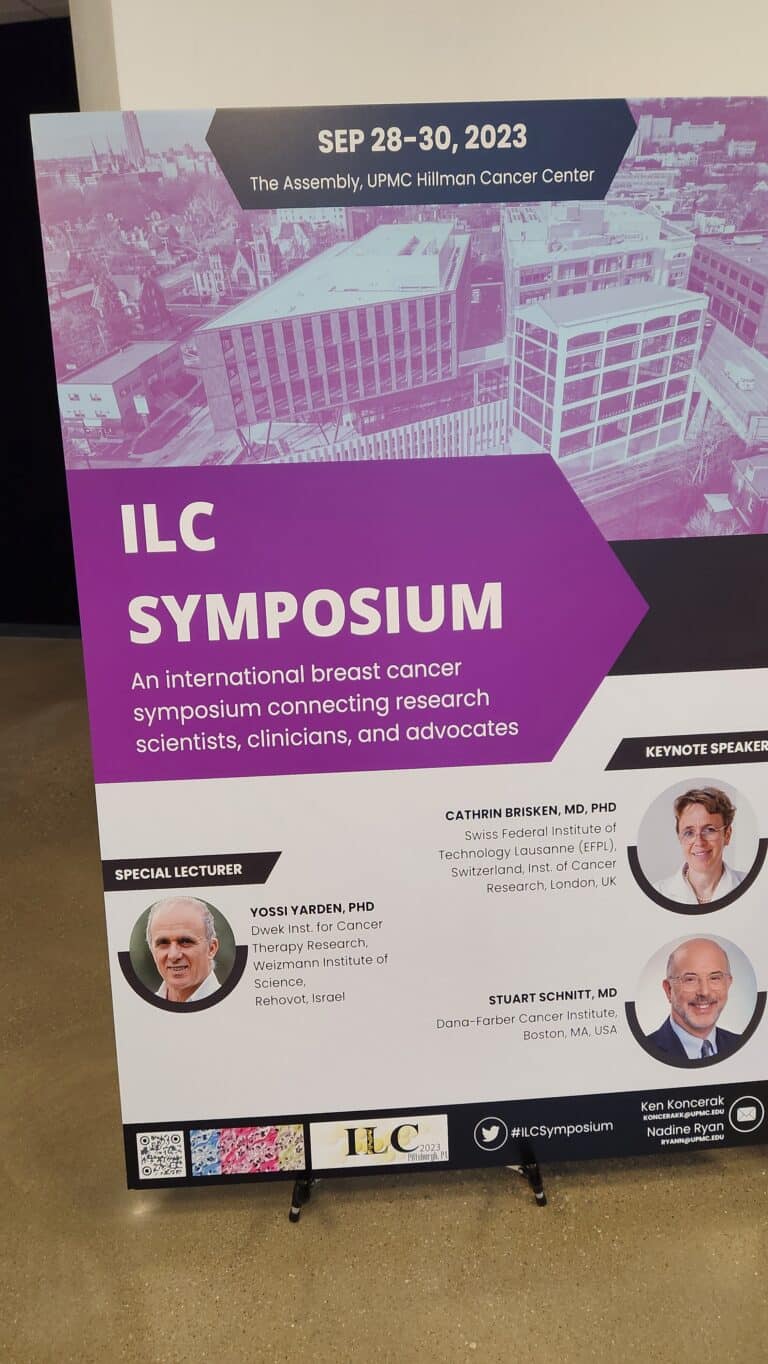 Welcome poster for ILC Symposium