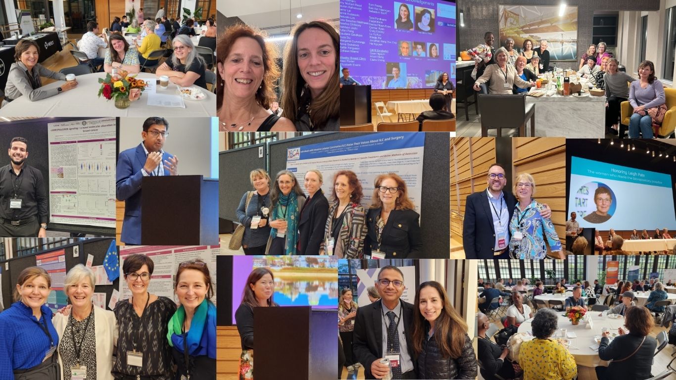 Collage of photos from ILC Symposium 2023