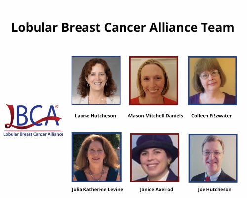 Headshots of Lobular Breast Cancer Alliance team